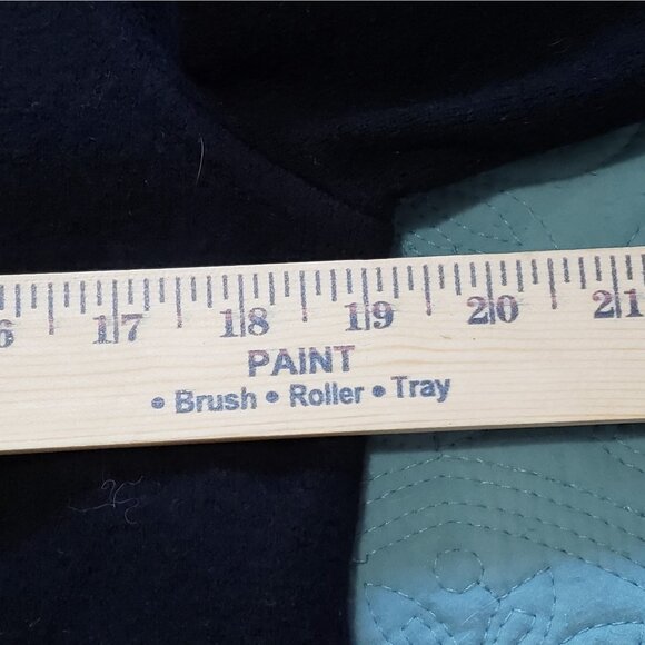 Club Monaco Women’s Pea Coat Black Medium - Picture 7 of 8